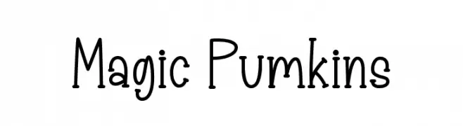 Magic Pumkins  baixar fontes gratis