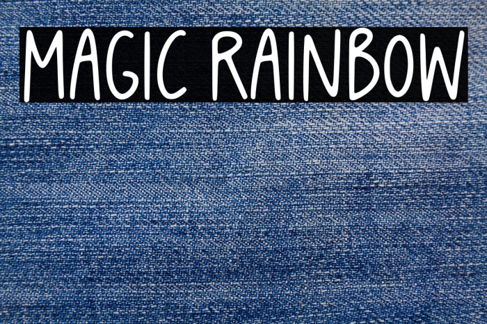 Magic Rainbow Example 1
