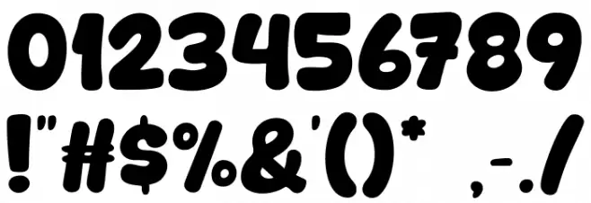 Magic Red Polices AUTRES CHARS