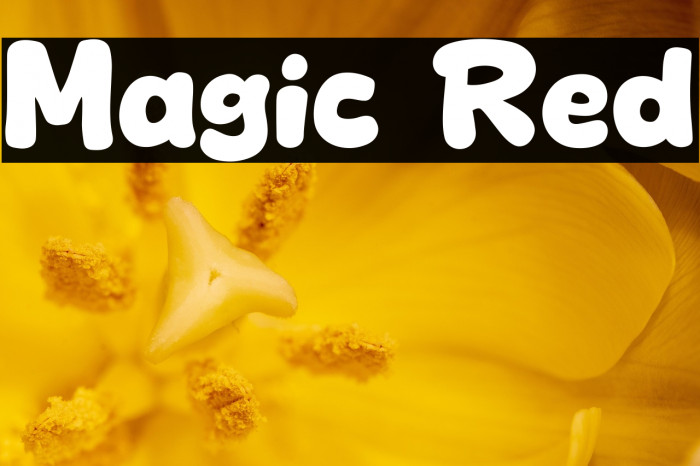 Magic Red Example 1