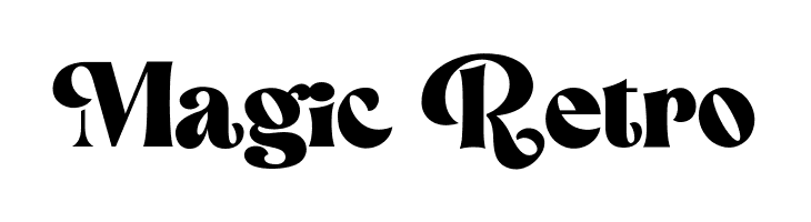 Magic Retro  フリーフォントのダウンロード