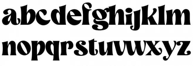 Magic Retro 字体 小写