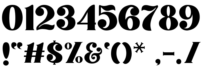 Magic Romance For Personal Use Font OTHER CHARS