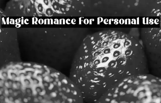 Magic Romance For Personal Use Example 3