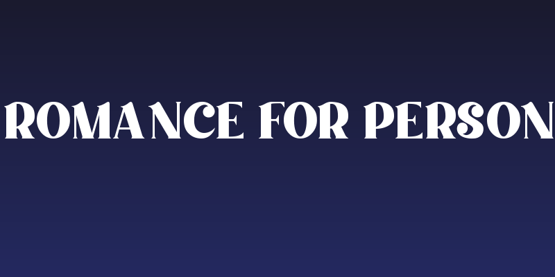 Magic Romance For Personal Use Social Header