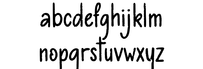 Magic Saturday Font LOWERCASE