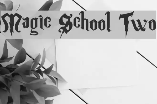 Magic School Two Font examples