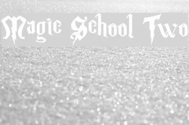 Magic School Two Font examples