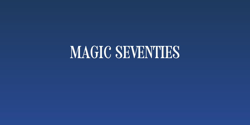 Magic Seventies Social Header