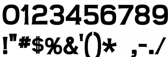 Magic Sibs フォント その他の文字