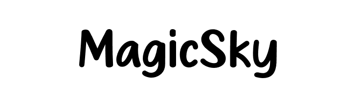 Magic Sky  नि: शुल्क फ़ॉन्ट्स डाउनलोड