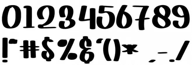 Magic Smile Font OTHER CHARS