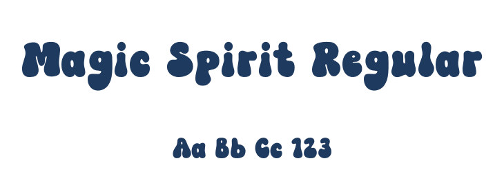 Magic Spirit Regular Font Preview