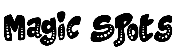Magic Spots  नि: शुल्क फ़ॉन्ट्स डाउनलोड