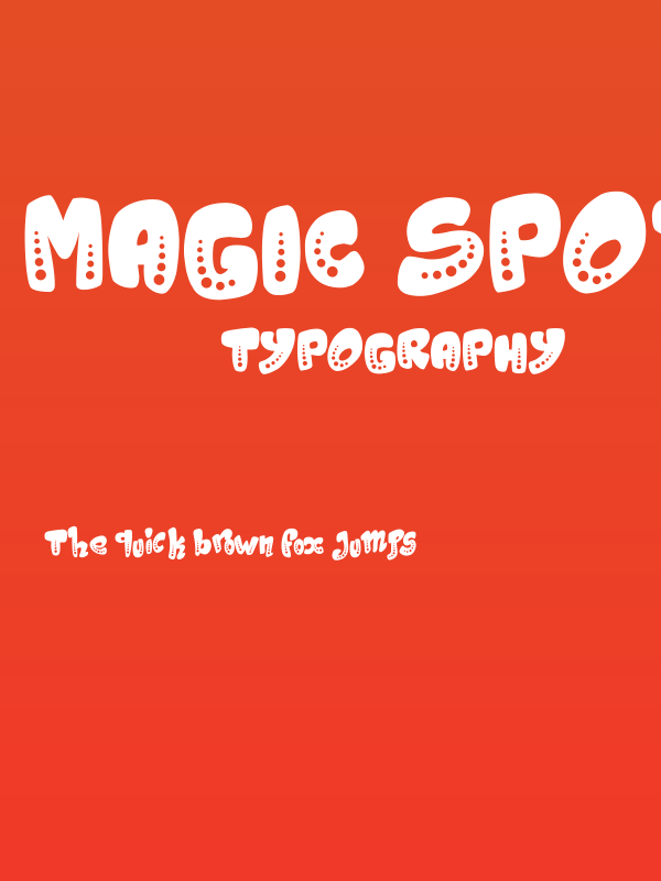 Magic Spots Poster
