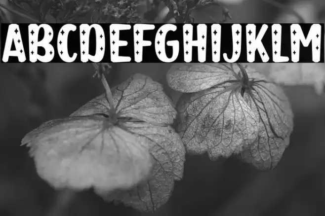 Magic Stary Font examples