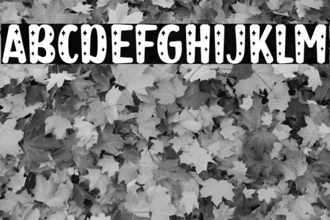 Magic Stary Font examples