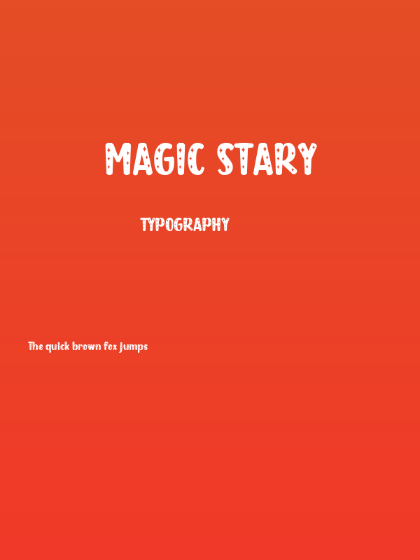 Magic Stary Poster
