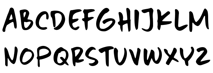 Magic Stick Font UPPERCASE