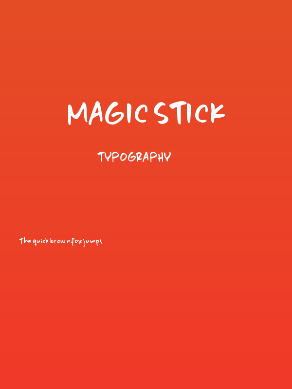 Magic Stick Poster