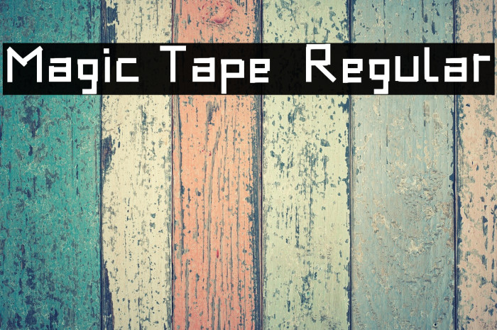 Magic Tape - Regular Example 3