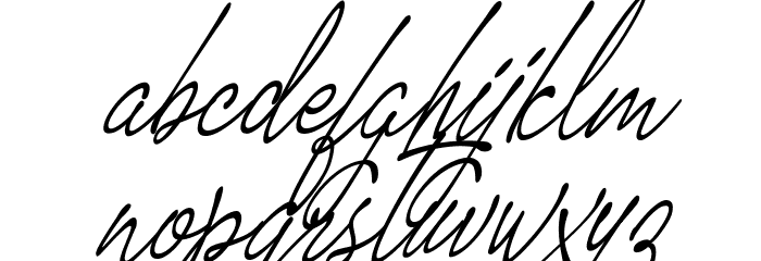 Magic Touch Personal Use Regular Font LOWERCASE