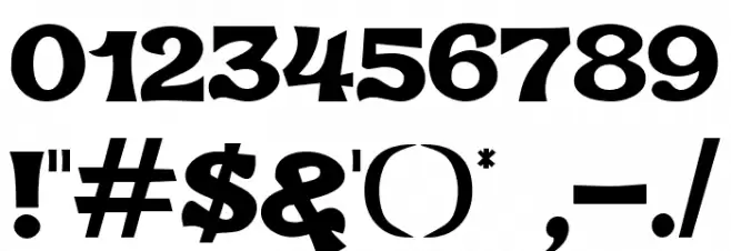 Magic Tribes Font OTHER CHARS