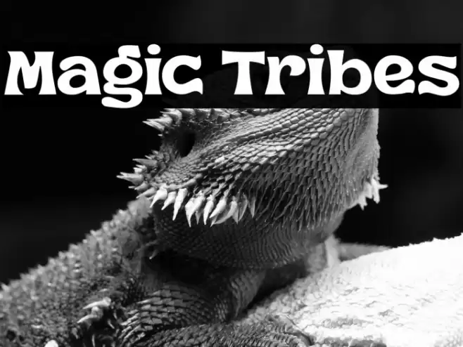 Magic Tribes Font examples