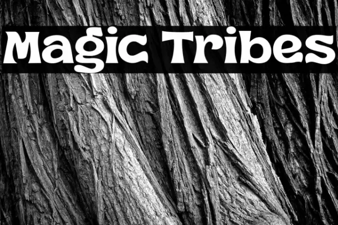 Magic Tribes Font examples