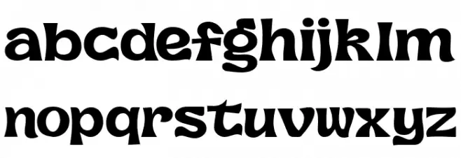 Magic Tribes Font LOWERCASE