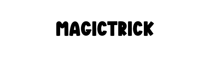 Magic Trick  नि: शुल्क फ़ॉन्ट्स डाउनलोड