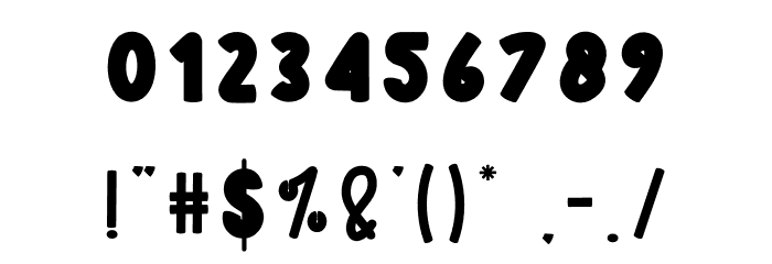 Magic Trick Font OTHER CHARS