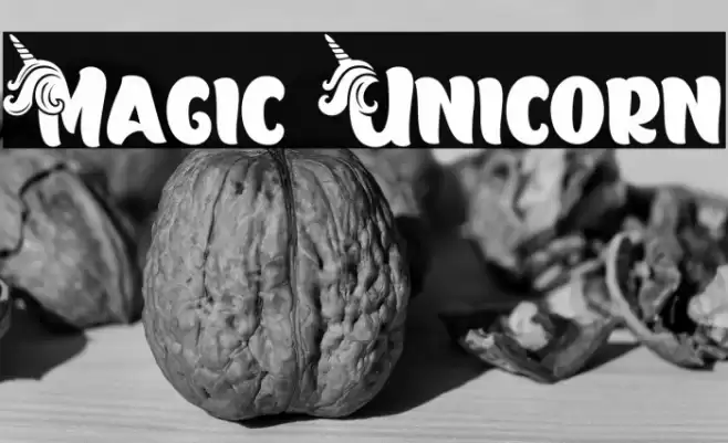 Magic Unicorn Caratteri examples