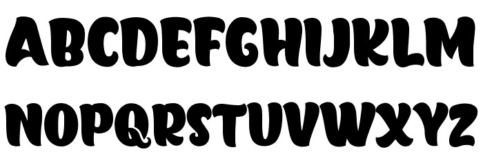 Magic Unicorn Font LOWERCASE