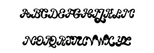 Magic Wand Schriftart Groß
