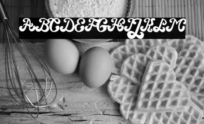 Magic Wand Font examples