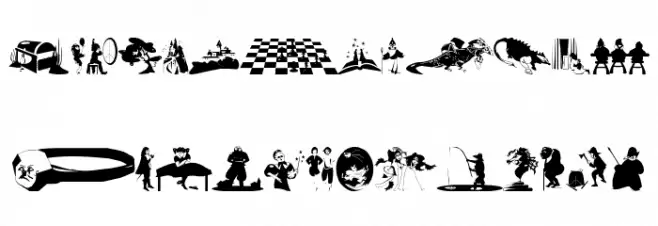 MagicBats Schriftart Groß
