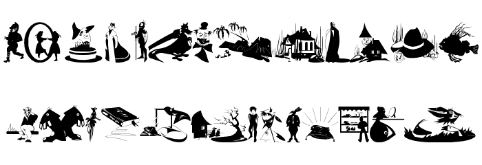 MagicBats Font LOWERCASE