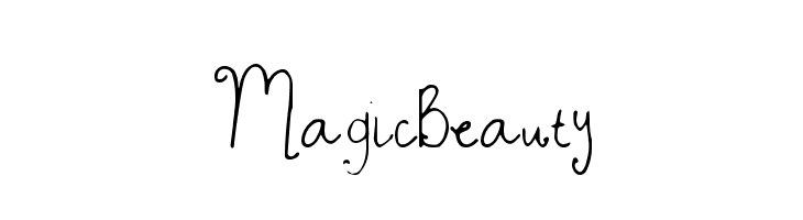 MagicBeauty  Frei Schriftart Herunterladen