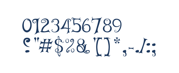 MagicBell-Irregular Other Characters