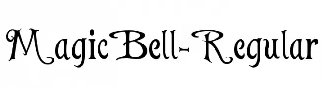 MagicBell-Regular  नि: शुल्क फ़ॉन्ट्स डाउनलोड