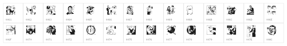 MagicCatalog2 Character Map