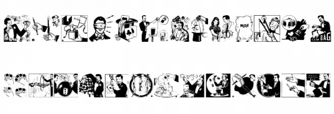 MagicCatalog2 Font LOWERCASE