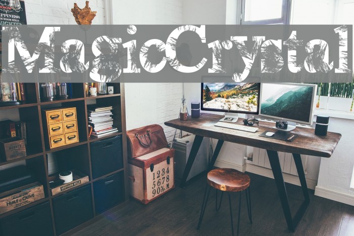 MagicCrystal Font examples