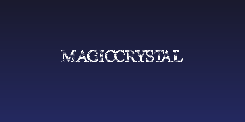 MagicCrystal Social Header