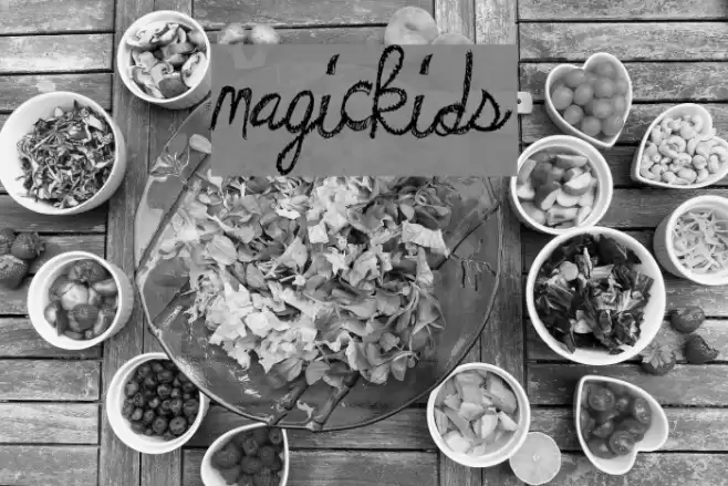 MagicKids Font examples