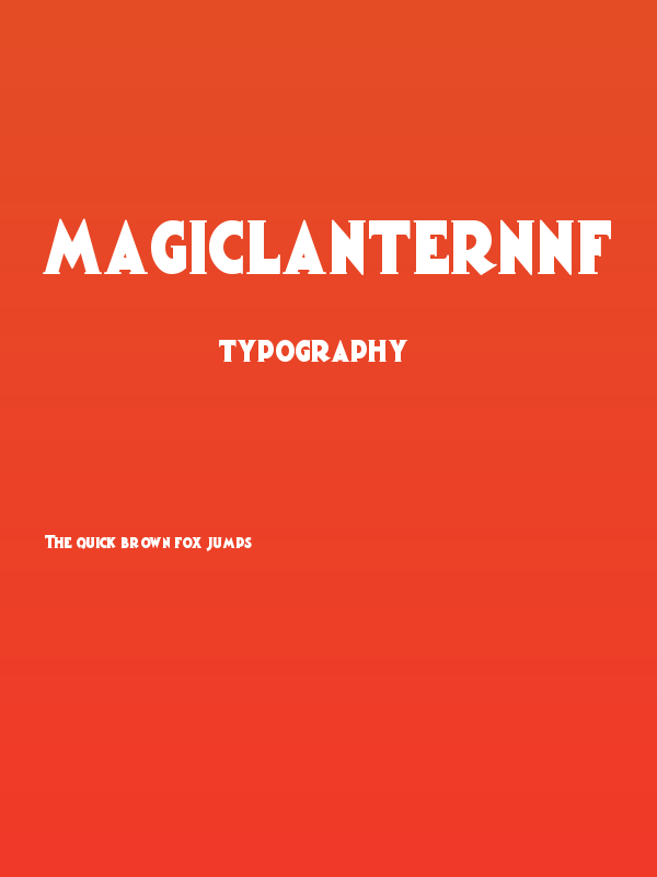 MagicLanternNF Poster