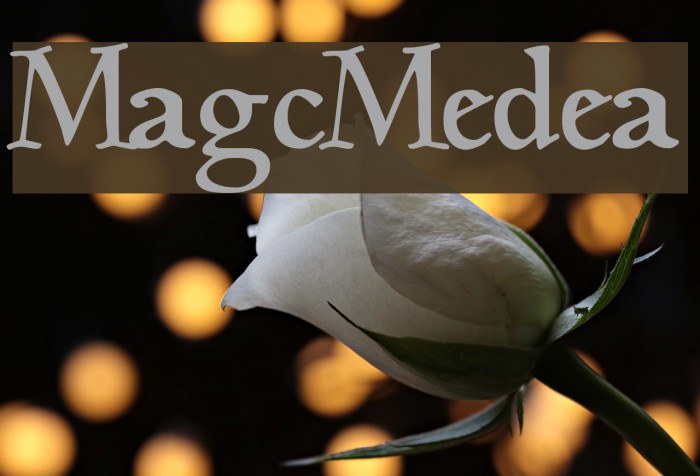 MagicMedieval Font examples
