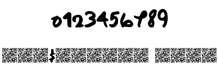 MagicPens Font OTHER CHARS