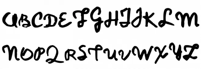 MagicPens Fonte MAIÚSCULAS